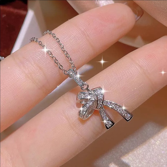 NEW 14k BowKnot Necklaces - Picture 4 of 4